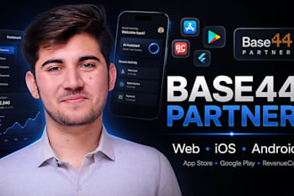 be your base44 expert for web and mobile app development