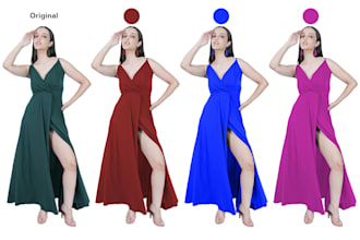 professionally change product or clothing color in photoshop