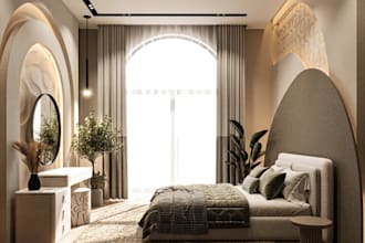 remodel 3d cgi bedroom interior,walkin closet,dressing room,bath sauna,d5 render