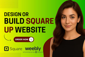 design and build your squareup website or professional square up online store
