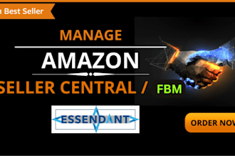 manage amazon dropshipping fbm account as amazon fbm VA