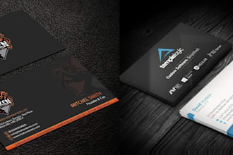 design an outstanding business card