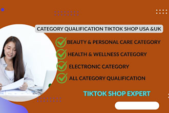 approve your tiktok shop categories