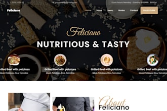 squarespace catering website restaurant site food supplier mobile caterer site