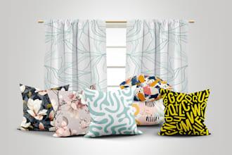 design custom mat and pillow design