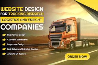 develop trucking dispatch,logistics,freight website