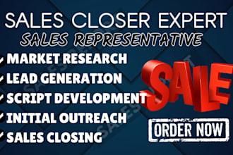 be your sales closer expert sales representative salesperson b2b sales closer