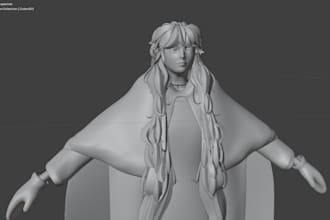 design stylized 3d characters for games and animation