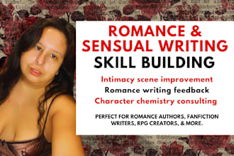 give expert feedback to enhance your romance and intimacy scenes