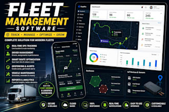 build fleet management software with gps tracking and driver app