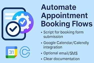 automate appointment booking flow with google calendar and calendly