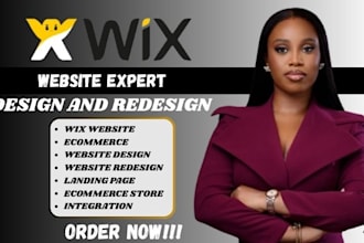 wix website, wix website redesign,  wix design and redesign, wix developer