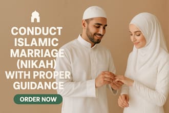 conduct islamic marriage nikah with proper guidance