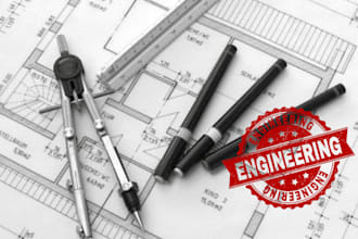 draw and stamp architectural 2d floor plan mep for USA city permit