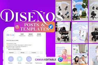crearé contenido atractivo para instagram, diseños posts
