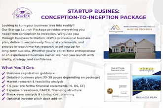 complete business startup launch package