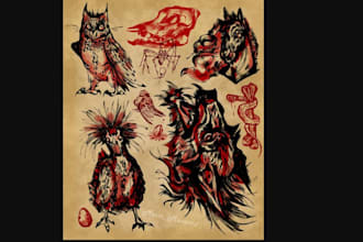 create custom mandala, sacred geometry, and spiritual tattoo design