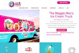 squarespace american restaurant website fast food truck website diner website