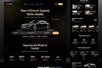 build limousine app, luxury car app, car rental app, limo website, car buy, sell