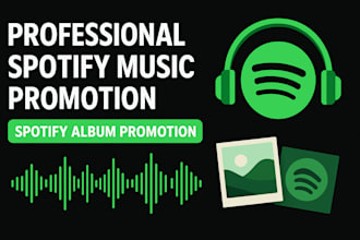 professional spotify music promotion spotify album promotion