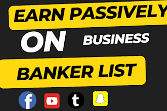 do banker list for your business