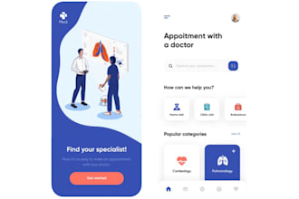 build a meditation app, mental health app, gym app, fitness app, yoga app