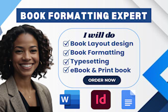 be your canva book designer and formatter, paperback, hardcover