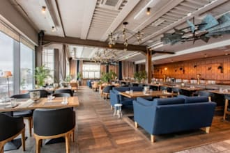 do interior design for restaurant, bakery, bar, coffee shop, cafe, retail store