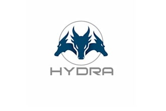 design hydra heads software development company logo
