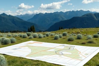 stamp, draft site plan, land boundary survey title survey plot plan in ca wa ny