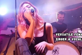 sing hard rock metal rock music rock vocals metal female rock singer custom rock