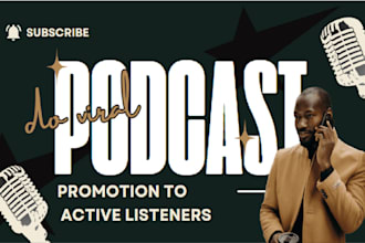 do viral targeted podcast promotion to active listeners