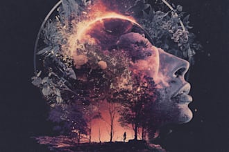 design unique creative single artwork and album cover design