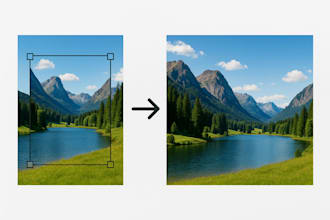 extend your images to enlarge or widen them naturally
