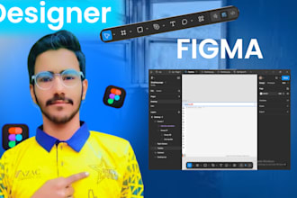 figma designer, custom website design and custom app design