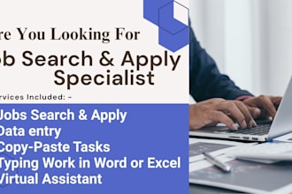help you to find jobs and apply on them for you