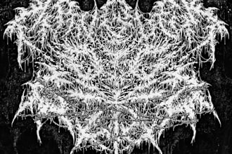 create a gore themed grindcore logo design