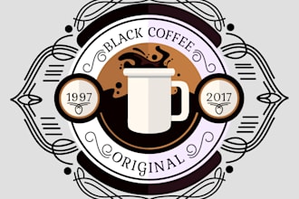develop food, beverage logo and supplement product