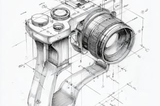 develop industrial and product design concept by sketches