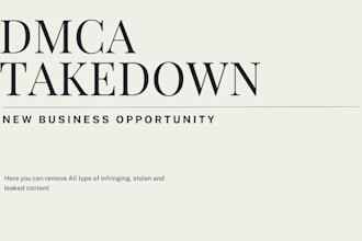 send dmca takedown to remove copyright infringement