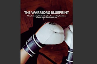 create an at home kickboxing training plan