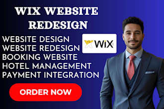 build 48hrs wix, website development, vacation website redesign, hotel booking