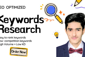 do SEO optimized keywords research
