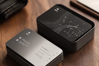 illustrate your business card for your brand