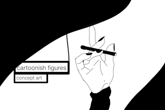 draw cartoonish figures and unique concept art
