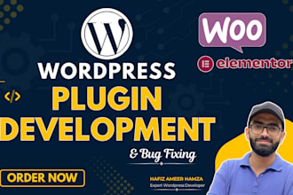 develop or modify a custom wordpress and woocommerce plugin