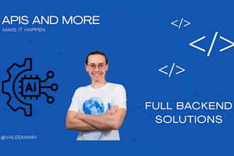 create fast and custom apis for your project