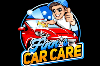 design luxury car detailing logo for your company