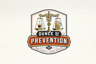 design amazing coffee house brand logo