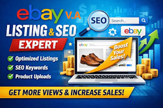 be your ebay virtual assistant for store management and dropshipping US and UK